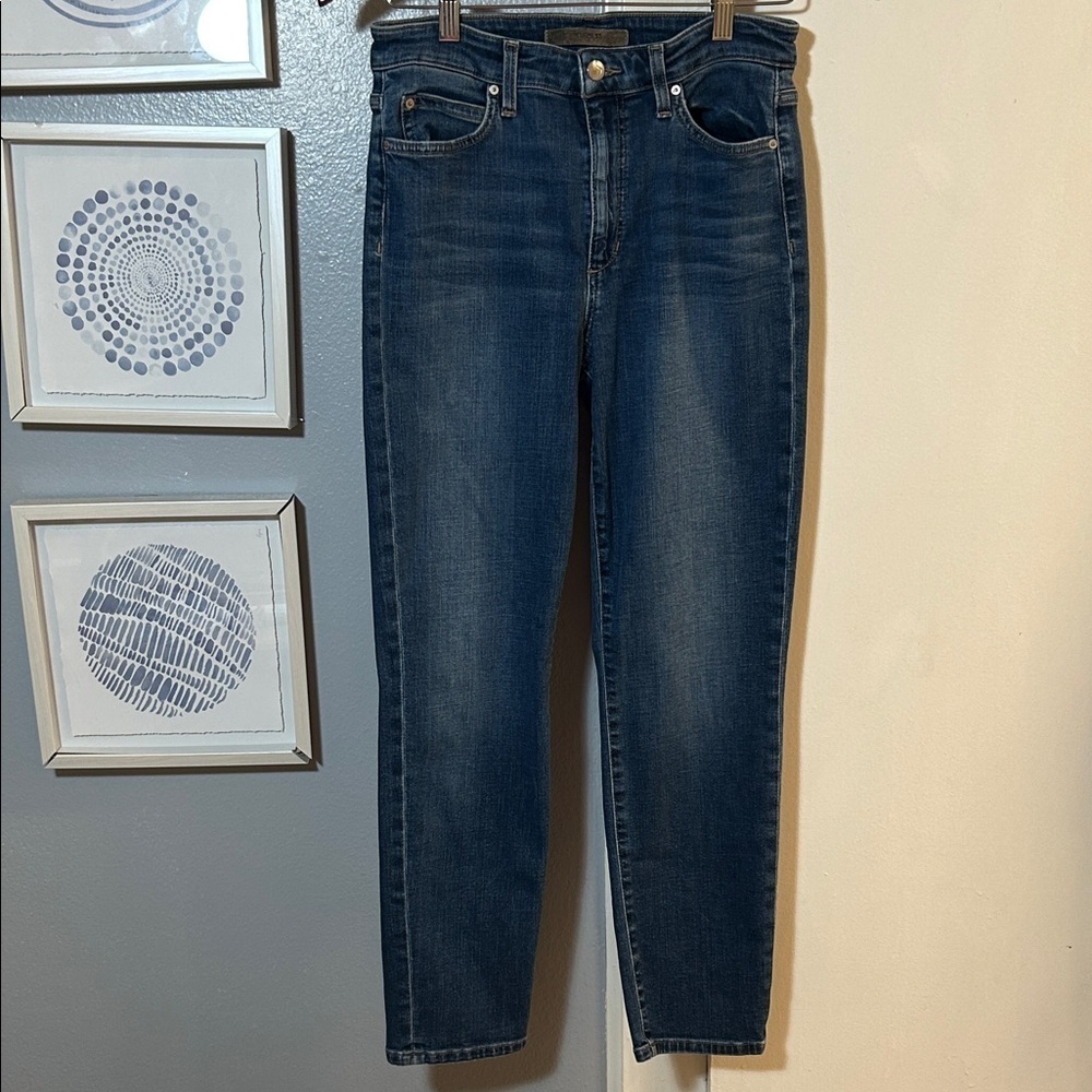 Joe's Jeans The Kass High Rise Straight Ankle Blue Women’s Jeans Size 28
